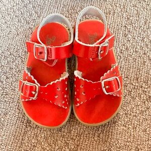 Footmates - Velcro Red Kids Sandals